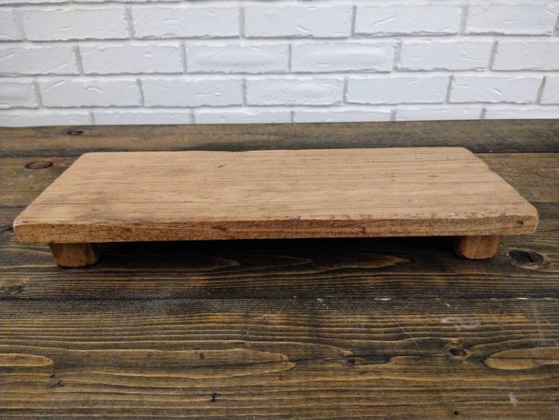 The Old Wood Riser, Rustic Wood Riser, Farmhouse Riser, Wood Stand ...