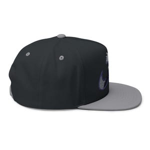 Stylish Embroidered Flat Bill Cap - Trendy Headwear for Fashion Lovers, Gift for Birthdays, Streetwear Accessory, Sports Cap