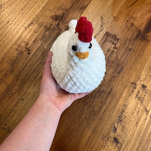 Chicken amigurumi, crochet chicken, crochet stuffed animal