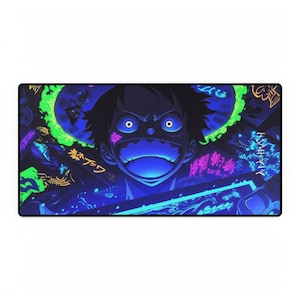 Onepiece Mouse Pad Desk Mat, Gaming Desk Pad, Large Mousepad, XL Desk Blotter, Cute Desk Accessories
