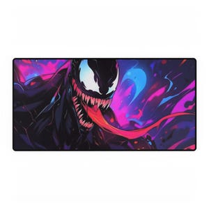 Venom Desk Mat: Vibrant Gaming Mouse Pad, Stylish Office Decor