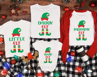 Custom Elf Christmas Shirt,Christmas Family Matching,Funny Xmas Christmas Shirt, Classic Christmas Elf Shirts,Christmas Movie Shirt,Xmas Tee