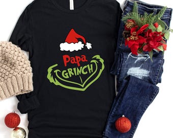 Personalized Greench Long Sleeve,Funny Christmas Shirt,Christmas Long Sleeve Shirt,Matching Family Grenchmas Long Sleeve,Merry Christmas Tee