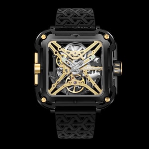 CIGA design Mechanical Watch Gorilla Titanium Gold（18K）