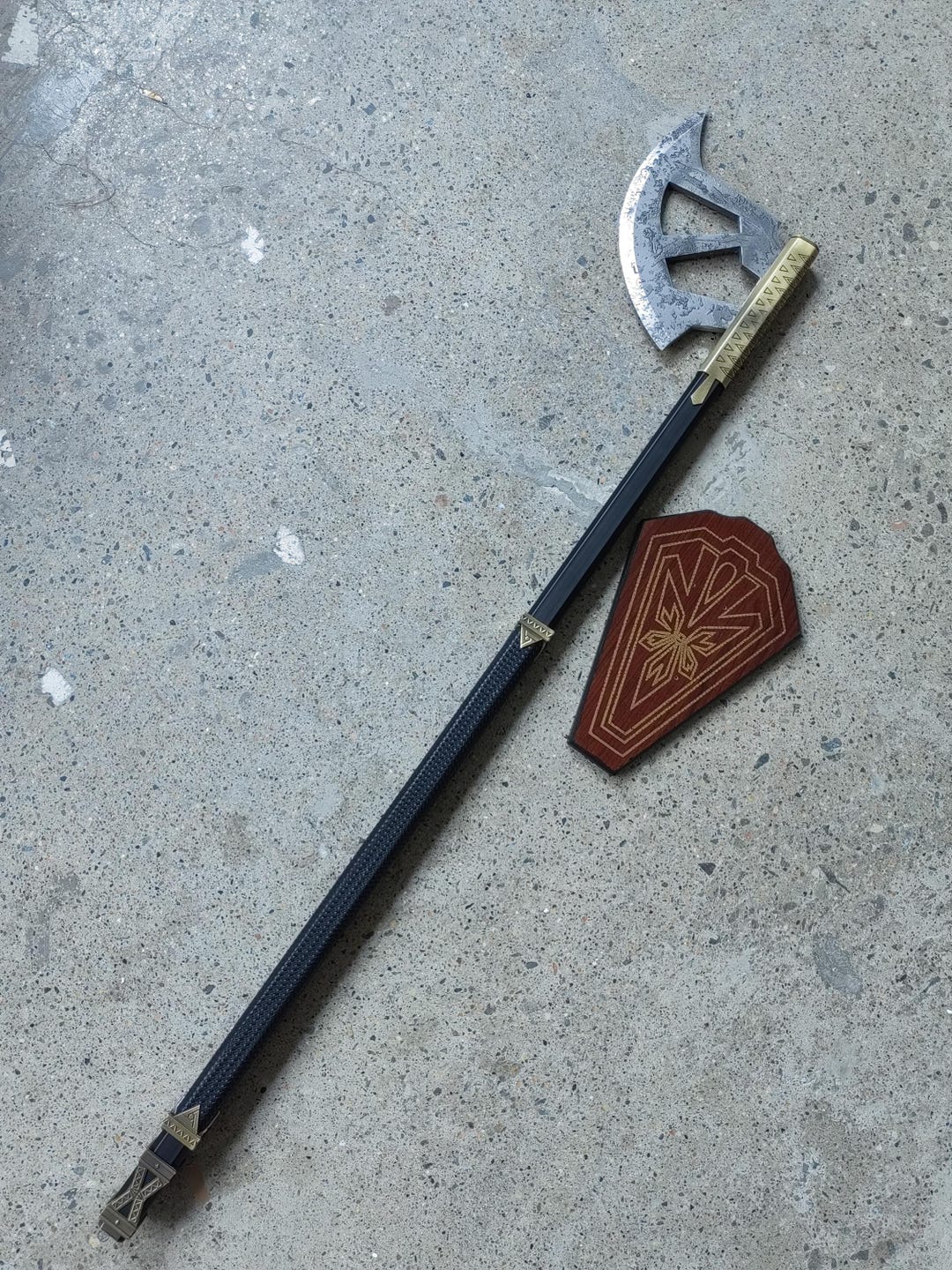 Lord of the Rings Gimli Axe Ax LOTR Sword Blade Metal Cosplay Weapon ...