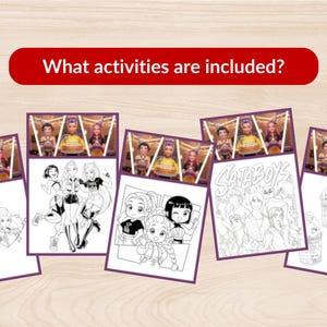 K-Pop Demon Hunters Birthday Party Game Pack - 20 Printable Activities image 6