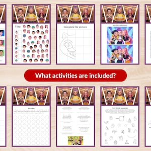 K-Pop Demon Hunters Birthday Party Game Pack - 20 Printable Activities image 4