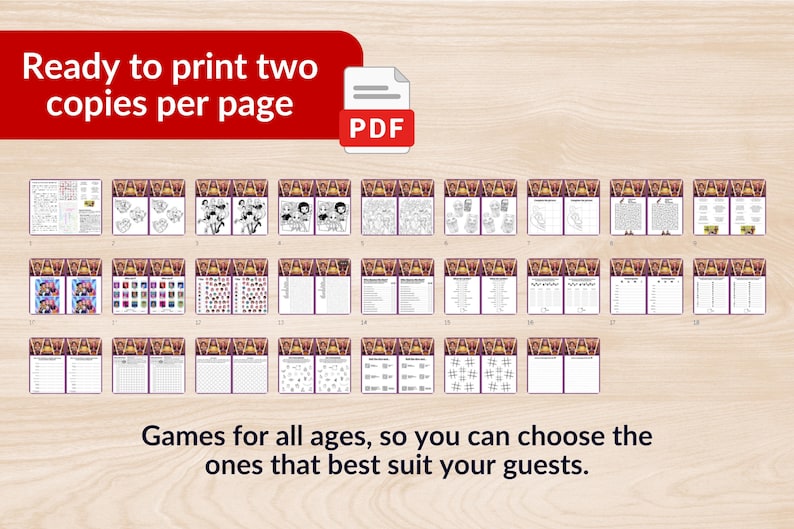 K-Pop Demon Hunters Birthday Party Game Pack - 20 Printable Activities image 3