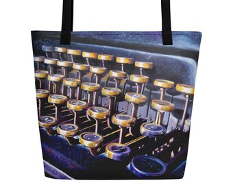 Typewriter Tote Bag