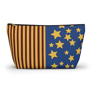 Sundrop and Moondrop Accessory Pouch | Zipper T-Bottom Pencil Art Makeup Bag FNAF