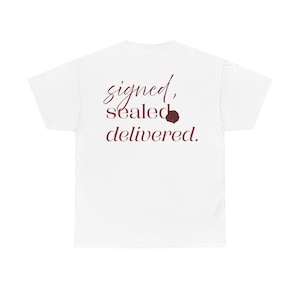 Camiseta con carta de amor - Camiseta unisex de algodón grueso, regalo para novio, regalo de aniversario para parejas, divertida camiseta de Cartero, top informal de verano
