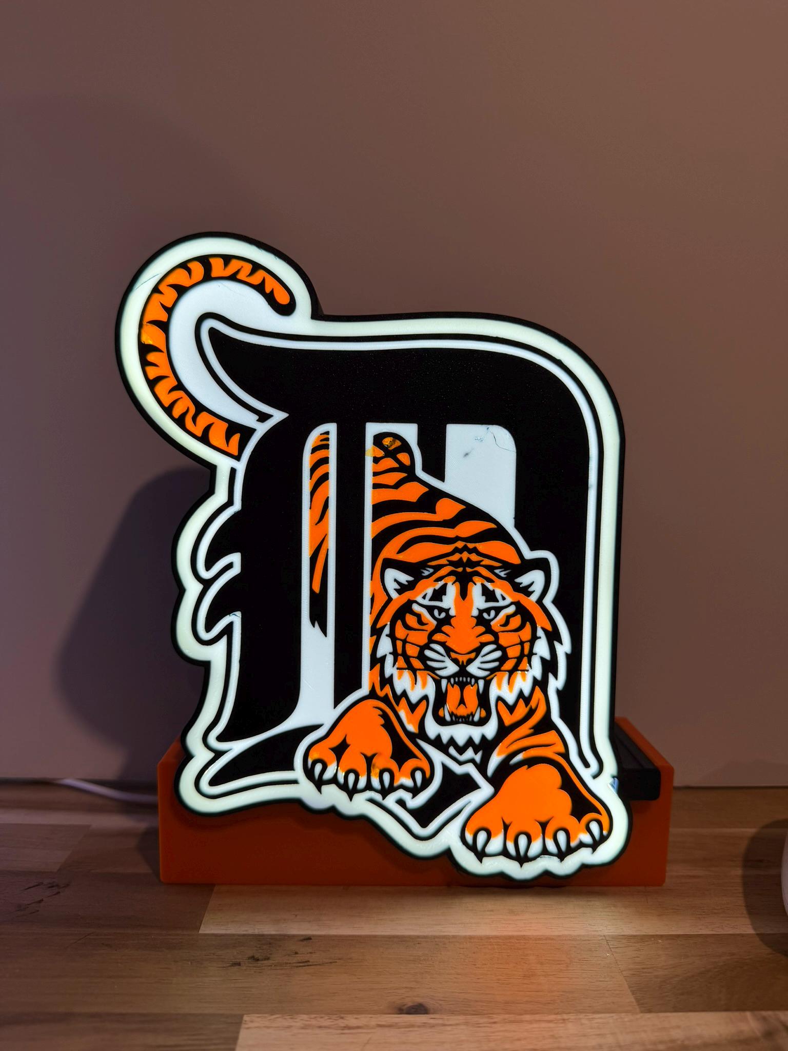 Detroit Tigers Outdoor Decor - Etsy