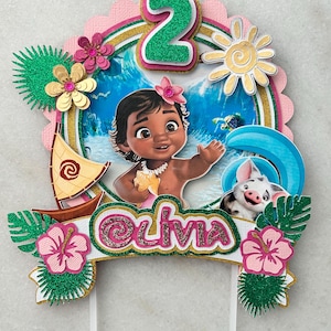 Custom 3D cake topper birthday party