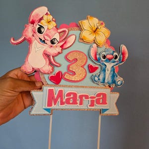 3D cake topper