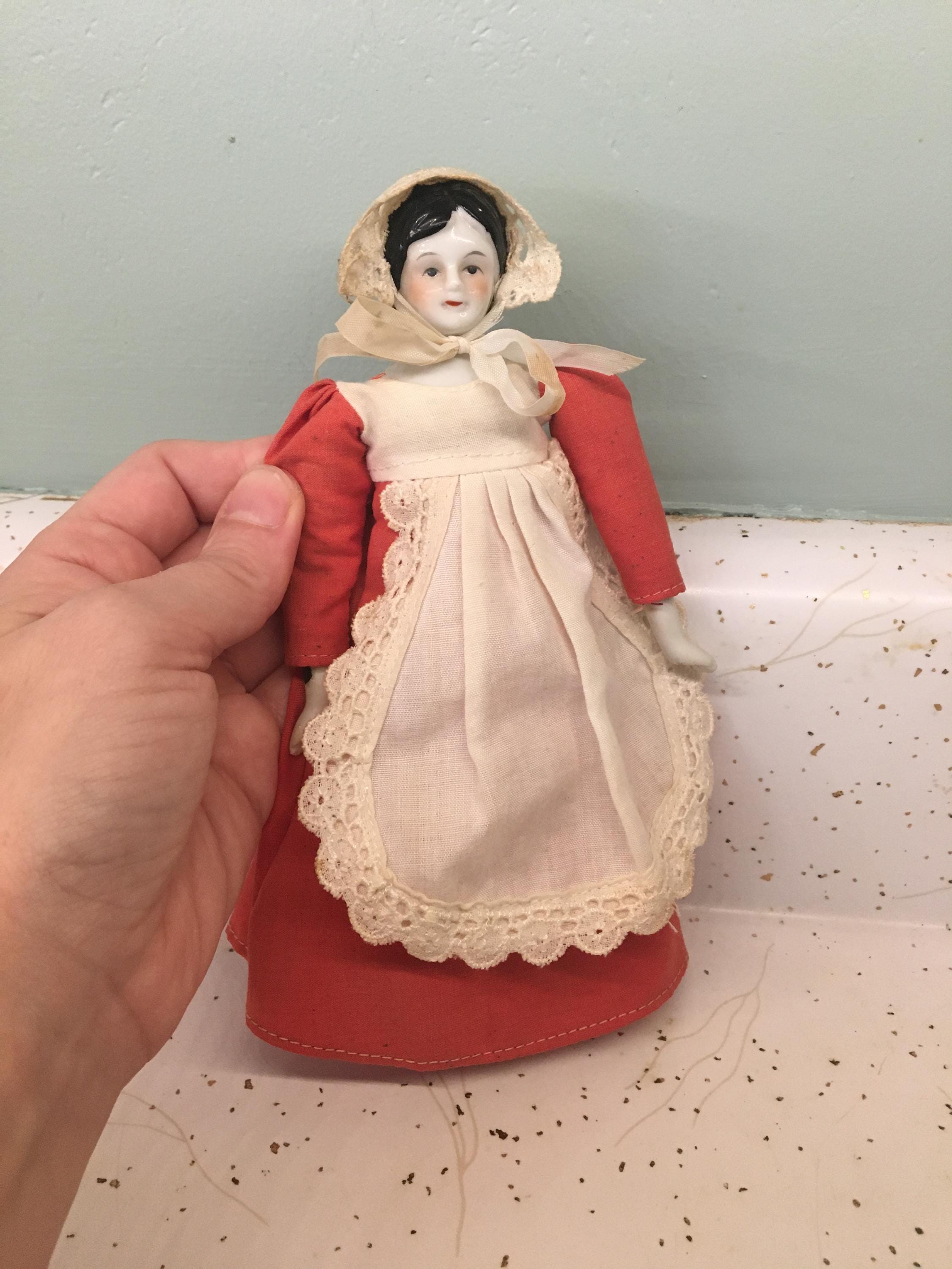 Small Vintage China Dolls 3/4