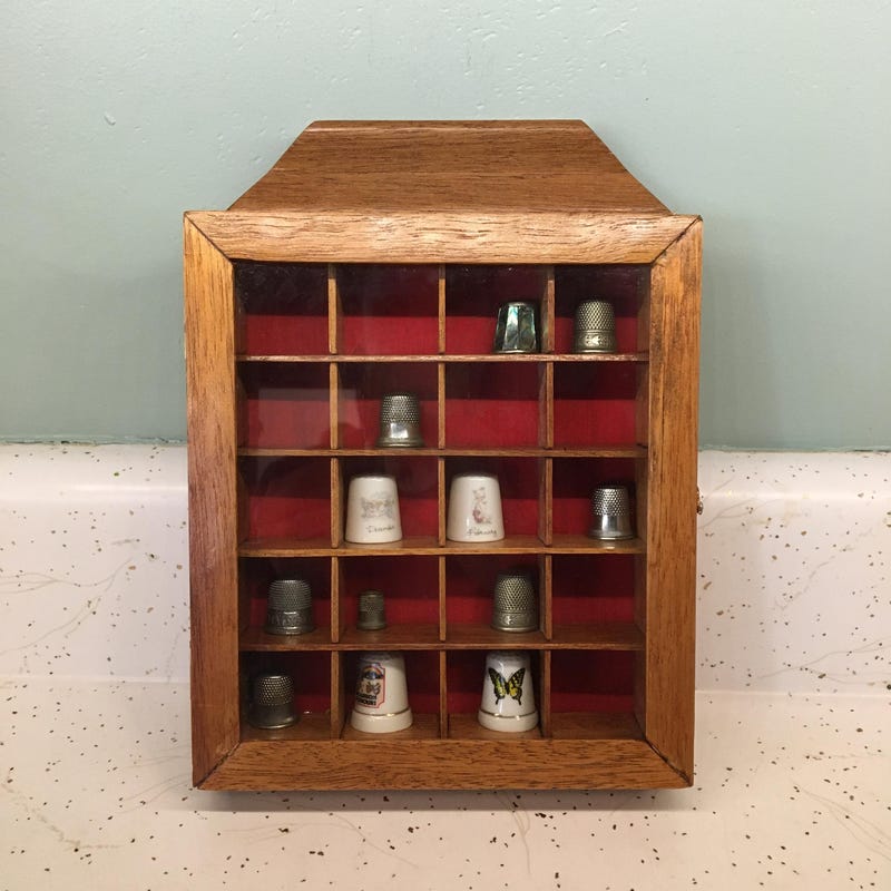 Thimble Display Case - Etsy