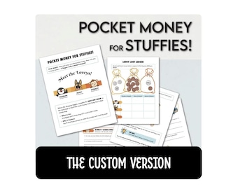 Personalized Coin Counting Worksheets: Money Math Printable featuring Your Child's Toy