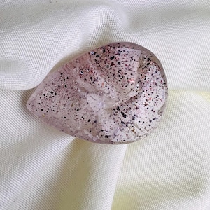 Cabujón de gema natural Super Seven en forma de pera, ¡gema para la fabricación de joyas!