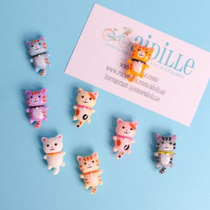 Set of 8 Assorted Cat Home Decor- Choose Backings