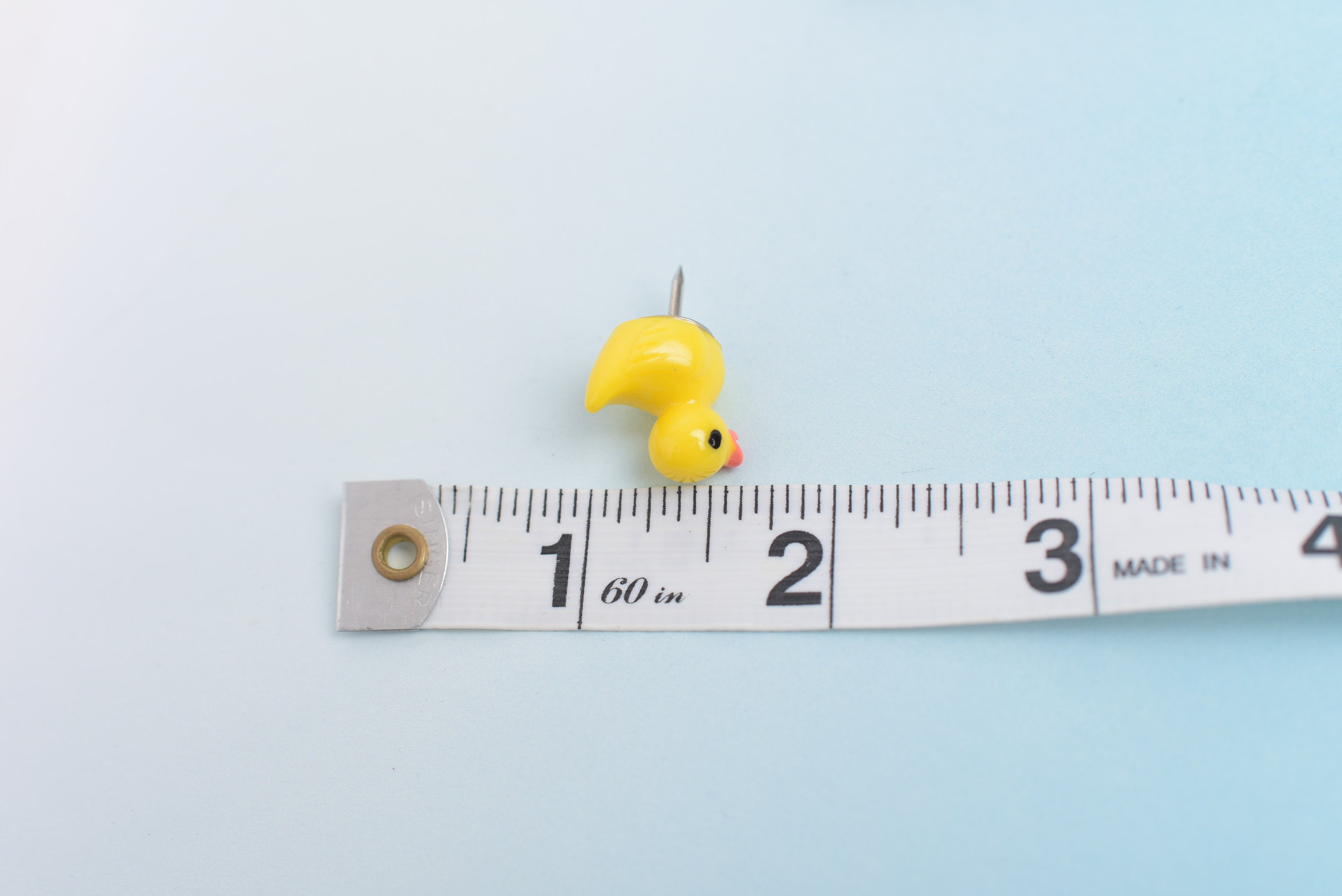 Push Pins Thumb Tacks Novelty Decorative Rubber Duckies New Set fo 6 