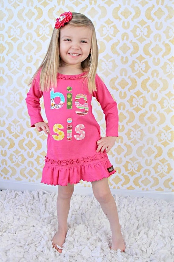 Size 12m Big Sister Dress READY TO SHIP Runs Small 6-12m Big - Etsy