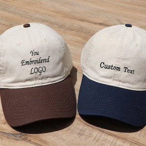 Custom Text Embroidered Hat,Personalized Cap, Vintage Baseball Hat,Gift For New Dad Mom,,Bachelorette,Christmas Gift,Custom Dad Cap, Hats