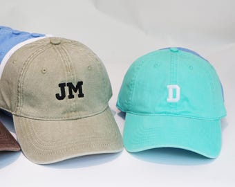Custom Embroidered Cotton Baseball Hat: Personalized Text & Logo