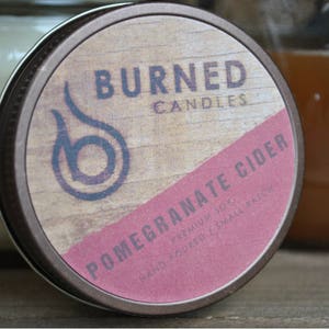 Pomegranate Cider Soy Candle
