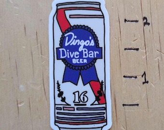 Dingo Beer Sticker - PBR
