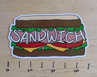 Sandwich Sticker Cape Cod Massachusetts