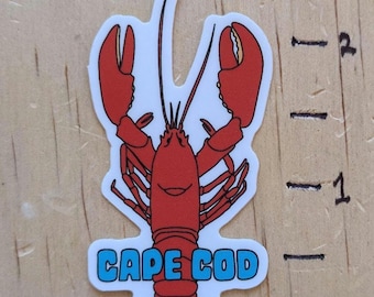 New England Lobster Sticker - Cape Cod