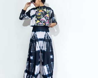 Pantalón SELENE - Pantalón Estilo Boho SELENE - ESTILO Tie Dye