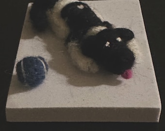 Custom needle felt