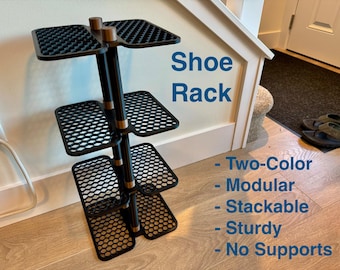 Stackable Shoe Rack - Single Color