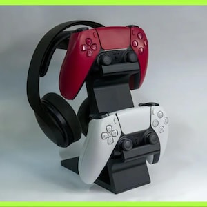 Gamepad and Headset Stand - High Quality 3D Print