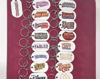 Alle kaartensets van Disney Lorcana full colour bindmiddel trektags sleutelhangers bindmiddellabel