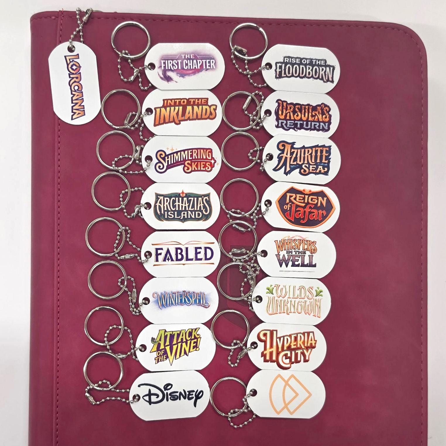 Lorcana Set Keychain - Etsy