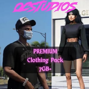 Immersive Female & Male Lore-Friendly Outfit Pack | High-Quality RP Clothing