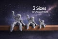 Eridian Grace Figurine – Project Hail Mary Fan Art, 3D Printed Space Desk Buddy