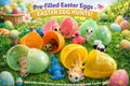 Pre-filled Easter Eggs with 3D Printed Mini Animals | Pocket Pals Fidget Toys
