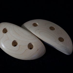 15mm Maple wooden climbing holds (set of 2)