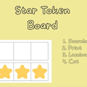 3 Gettoni Stelle del Tabellone
