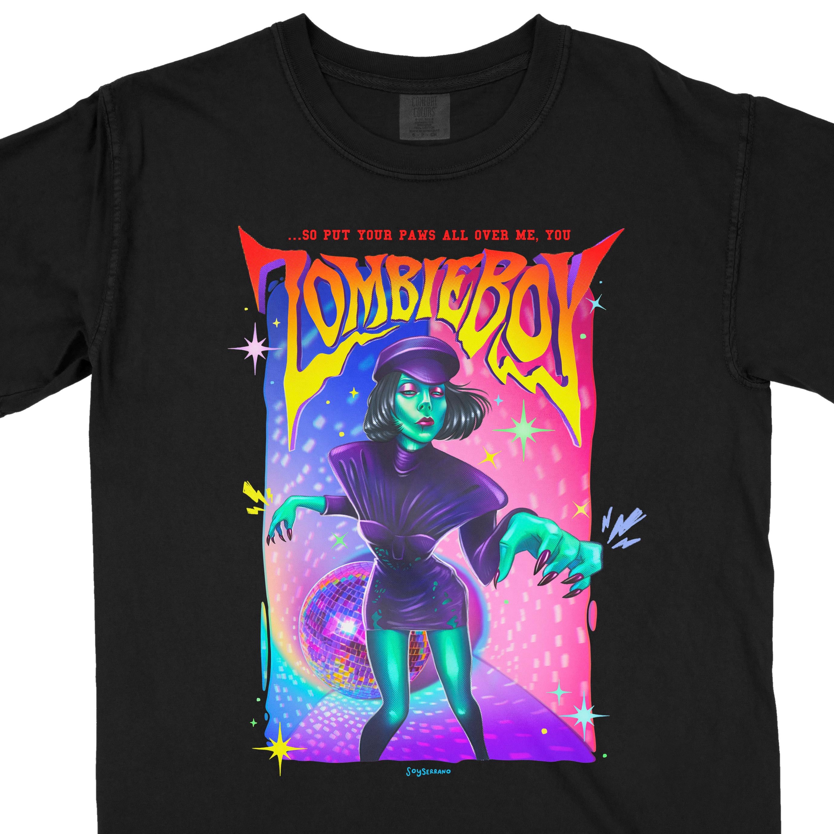 LG Zombieboy by Jorge Serrano Art Graphic Tee | The Mayhem Ball World Tour for Little Monsters | Concert Merch, Uni-sex Gift for Fans