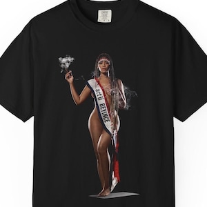 ビヨンセ・カウボーイ・カーター act ii ツアー コンサートグッズ、Tシャツ | アメリカ国旗サッシュ、ビハイブツアー衣装、ビヨンセファンへのギフト