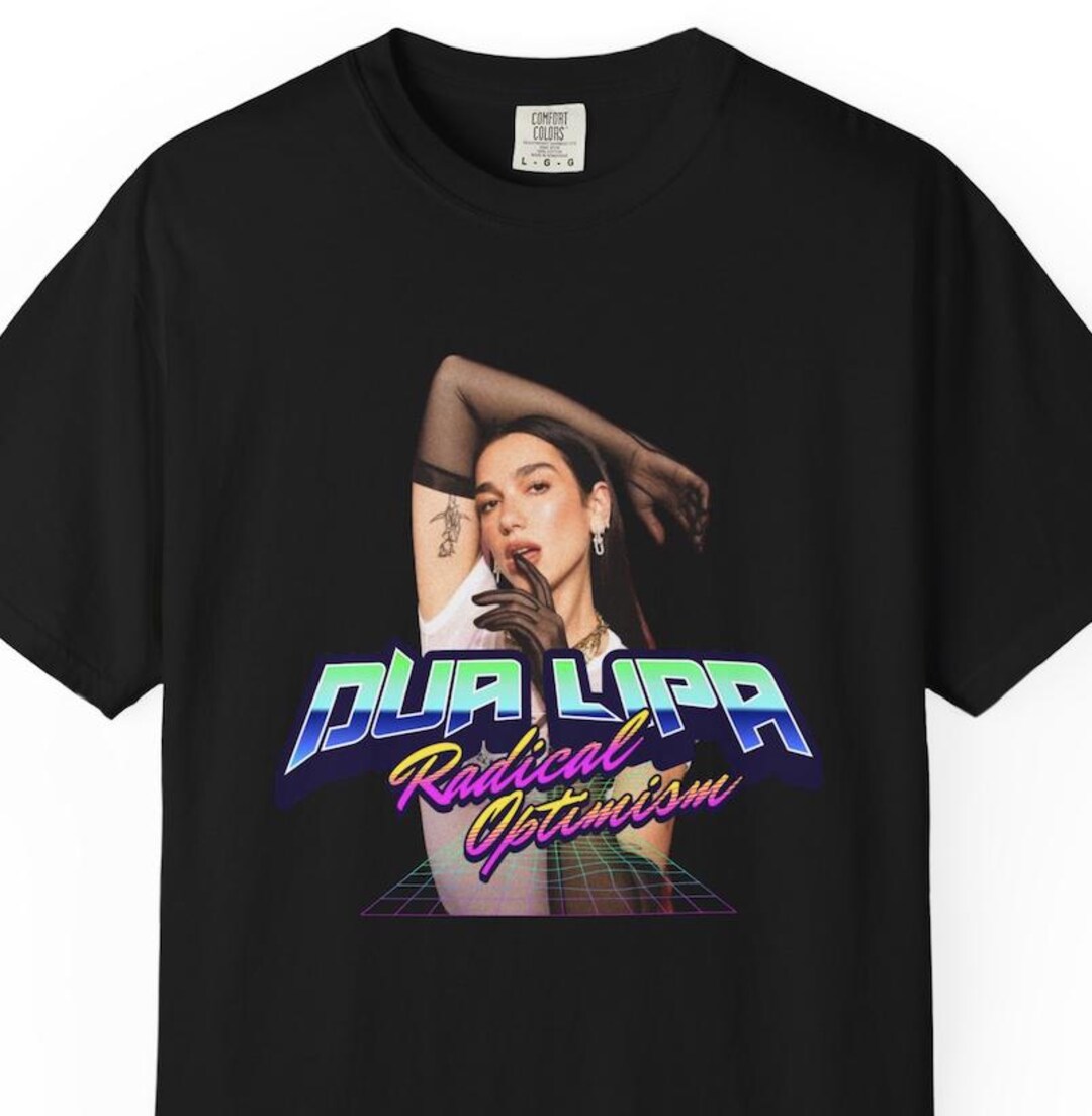 Radical Opt Dula Peep Radical Opt Tour Tee | 80s Neon Ombre Style T-shirt for ...