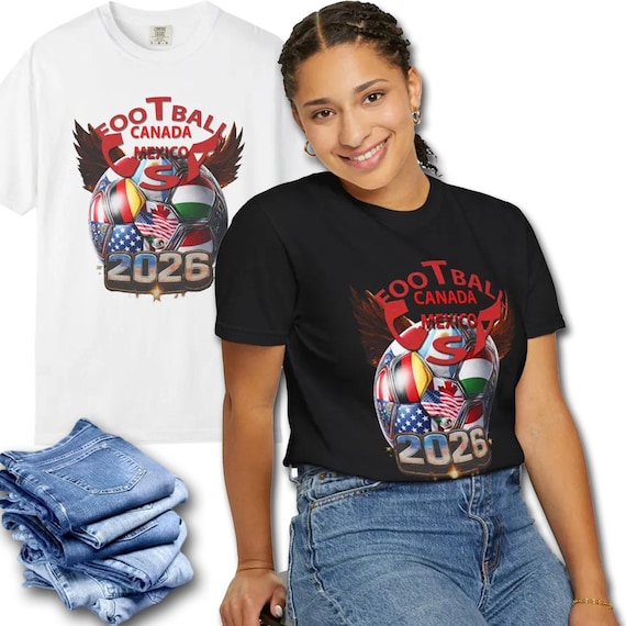 Soccer cup 2026 Shirt | Football Watch Party T-Shirt | Retro Soccer Graphic Tee