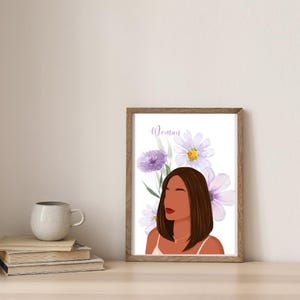 Woman Wall Poster - Decoration - Woman