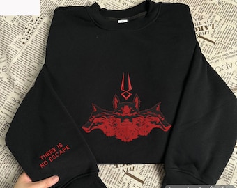 Hades 2 Cerberus Embroidered Sweatshirt and Hoodie, Zagreus Hades Shirt