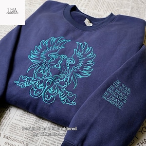 Grey Wardens Dragon Age Origins Embroidered Sweatshirt and Hoodie, Video Gaming Shirt, Gift for Him image 7