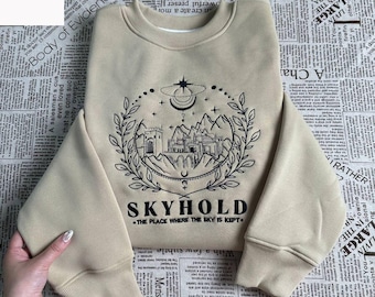 Sky Hold Dragon Age Embroidered Sweatshirt and Hoodie, Inquisition Absolution, Video Gaming Merch, Unisex Dragon Age